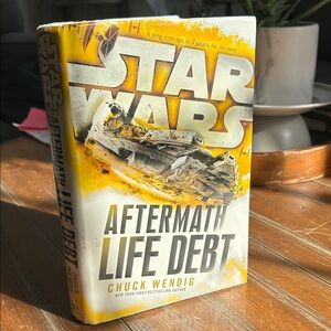 Star Wars Aftermath Life Debt Book - Yellow and White Cover